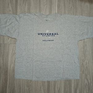 Vintage Y2K Universal Studios Hollywood Heavyweight Cotton Boxy T-Shirt Size XXL